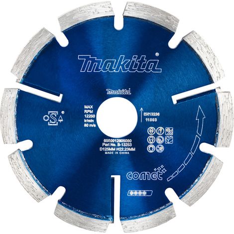 B-13253 Disco diamantato Comet, 125 x 22,23 mm