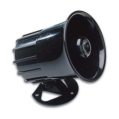 Velleman – Sirène d'alarme 125 dB – Alimentation 6-12V – Autonomie 6h – Fréquence 0.9-4kHz – IP50 pour environnements difficiles
