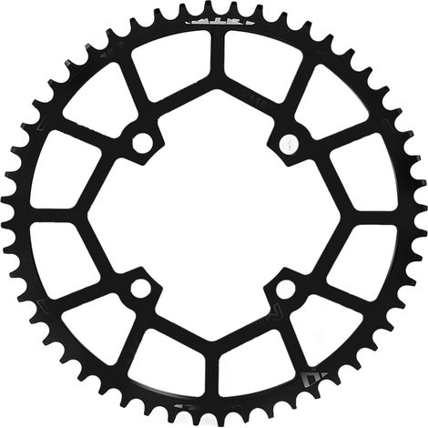 Vélo de montagne 104BCD plateau 52T 104mm alliage aluminium chaîne plateau denture positive négative noire (1/5)