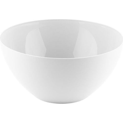Bol de cuisine pratique Capri en plastique blanc 1,3 l