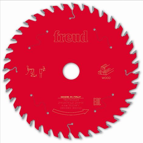 Lama per sega circolare portatile FREUD a filo/a batteria - Ø165 1,7/1,3 A20 Z40 BA 18° - F03FS09687 -FR07W002H