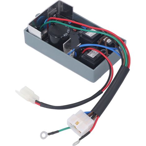 Régulateur de tension automatique (AVR) pour groupe électrogène diesel, protection réglable, boîtier en plastique, 180-260 V (1/5)