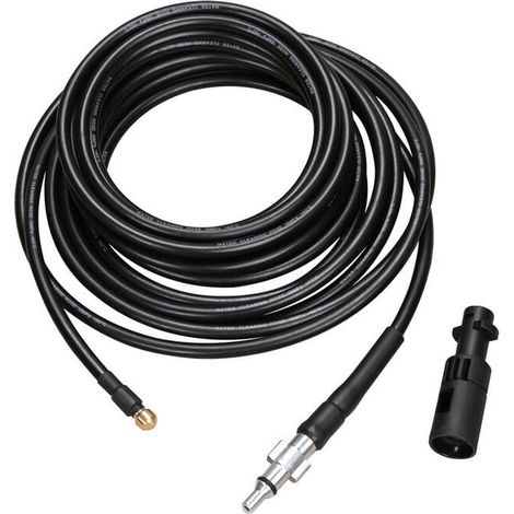 Tuyau de nettoyage haute pression 7.5 m – Flexible et maniable – Pression 180 bar – Raccord M22 pour Kärcher et (1/4)