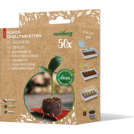 Romberg Kokos-Quelltabletten Ø 36 mm 50 Stück (1/2)