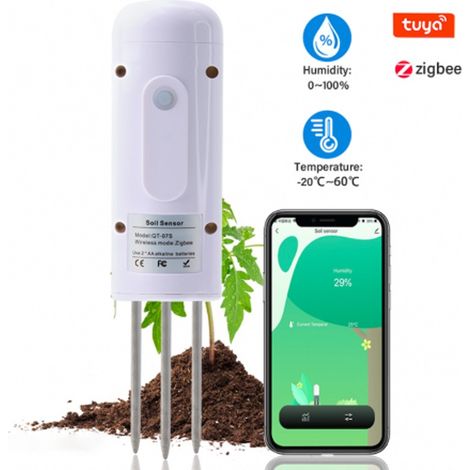 Tuya Sensore di Umidità e Temperatura del Suolo Smart Zigbee (1/5)
