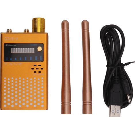 Signal Detector Wireless Bug Finder Scanner Dual Antenna Testing Tool for Home Office
