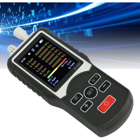 [Contatore di particelle professionale] + [ManoDust] + [MD-500] + [Monitoraggio della qualità dell'aria] (1/4)