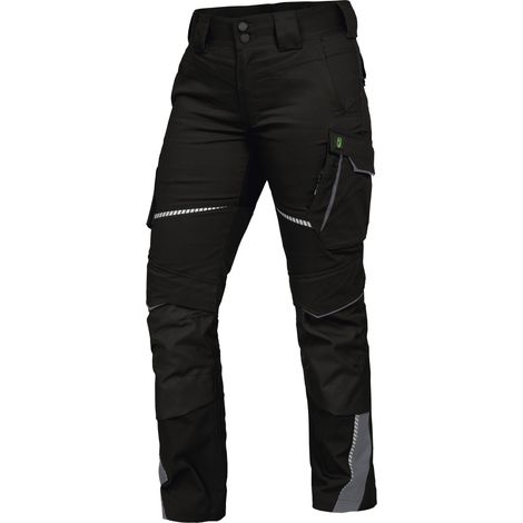 Leibwächter Damen Bundhose Flex-Line FLXDH25 Gr. 48 schwarz/grau (1/5)