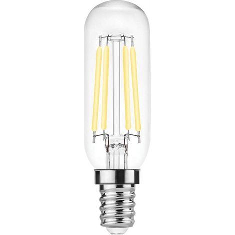 Alca power t25 4w 230v 430lm 2700k e14 lampada tubolare a filamento a led