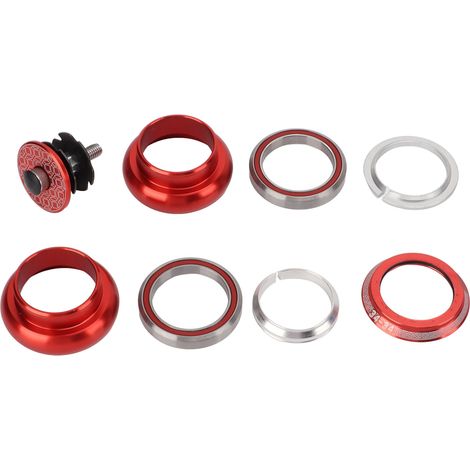 Viaron 34-mm-Steuersatz mit Doppellagern für Rennräder und Mountainbikes, kompatibel mit Federgabel und Vorbau (1/5)