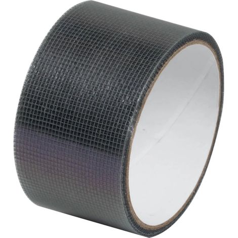 Ruban adhésif de réparation pour moustiquaire 5 cm x 2 m - Kit de réparation auto-adhésif pour fenêtres et portes - Adhésif puissant - Gris (1/5)