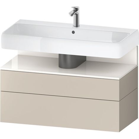 Duravit Collection One Waschtischunterbau, 1 Auszug und 1 (1/2)