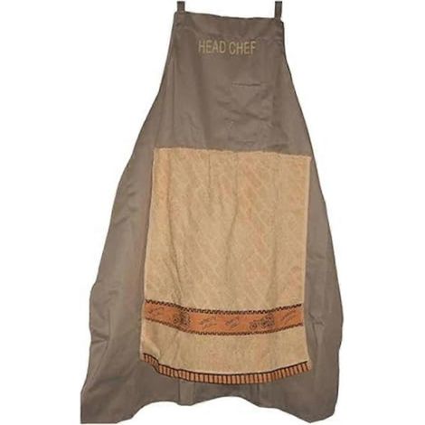 Chef'S Prank Apron 2025 - Ultitapise Funny Gag Gift pour Men avec Hidden Surprise Pocke pour Kitchen Pra (1/5)