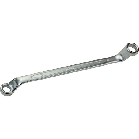 Doppel-Ringschlüssel tief gekröpft 75° 10x13 mm Ringschlüssel Schraubenschlüssel (1/2)