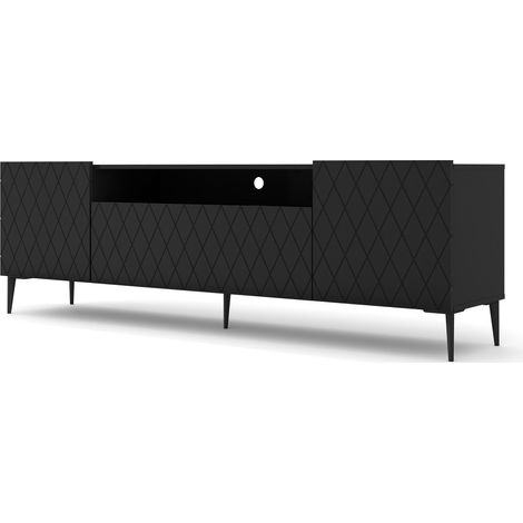 MOBILE DIUNA RTV2D1K 193 NERO OPACO GAMBE NERE