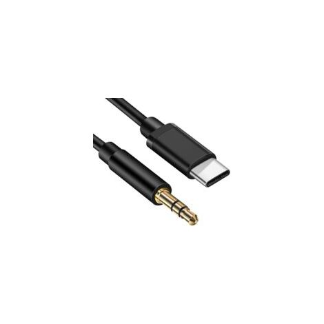 Câble USB C vers Jack 3,5mm 1m – Connecteur Type-C pour audio – PVC flexible et cuivre étamé – Compatible Samsung, Xiaomi, Huawei (1/5)