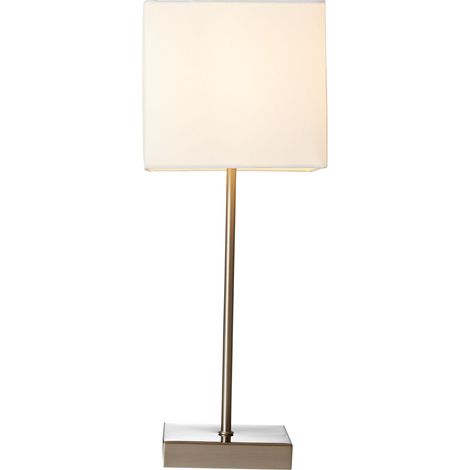 BRILLIANT Lampe Aglae Tischleuchte Touchschalter weiß 1x D45, E14, 40W, geeignet für Tropfenlampen (nicht enthalten) Mit An/Aus-Touchschalter (1/5)
