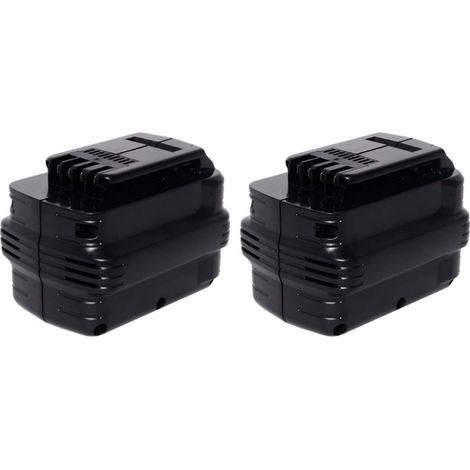 2x Trade-Shop Ni-MH Akku 24V / 3000mAh für Dewalt DC-222-KA DC-222-KB DC-223-KA DC2-23-KB DC-224-KA DC-224-KB DW-004 DW-004-K DW-004-K-2 DW-004-K2C DW-004-K2H DW-005 DW-005-K2 DW-005-K2C DW-005-K2H DW (1/3)