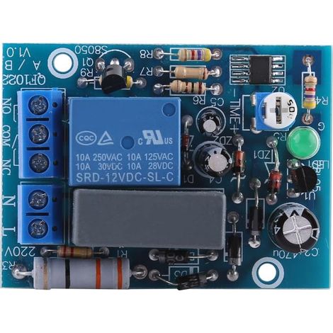 Relais Temporisé AC220V Programmable 0-10h (1/5)