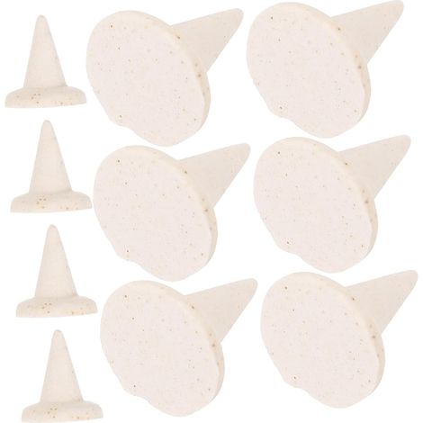 10 Clous Réfractaires en Oxyde D'aluminium pour Poterie, Supports Céramiques Réutilisables, Améliorent Le Rendement de Cuisson, Adaptés au Four à Verre (1/5)