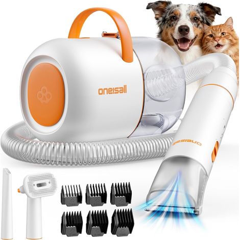 Tondeuse pour chien avec aspirateur, puissance d'aspiration de 15 000 Pa (1/5)