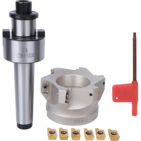 Mandrin FMB27 pour Fraise MTB3 avec 6 Plaquettes APMT 1604 - Porte-Outils de Précision (1/5)