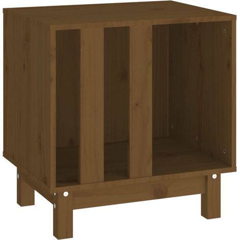 Maison Exclusive - Hundehütte Honigbraun 50x40x52 cm Massivholz K