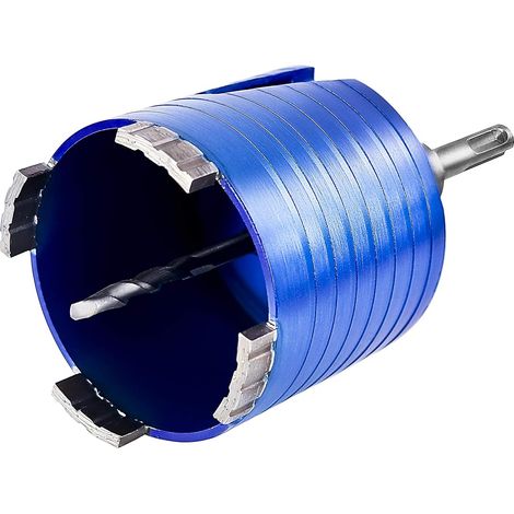 Scie Cloche Trepan Béton ARMÉ Couronne diamant Carotteuse + Adaptateur SDS-plus M16 + Forets 8x120mm + cale d'extraction (68 mm) (1/5)