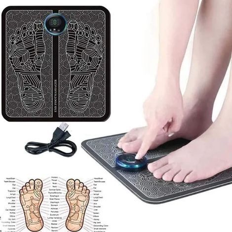 Appareil de massage des jambes et des pieds, coussin de massage portable rechargeable par USB 182 (1/4)