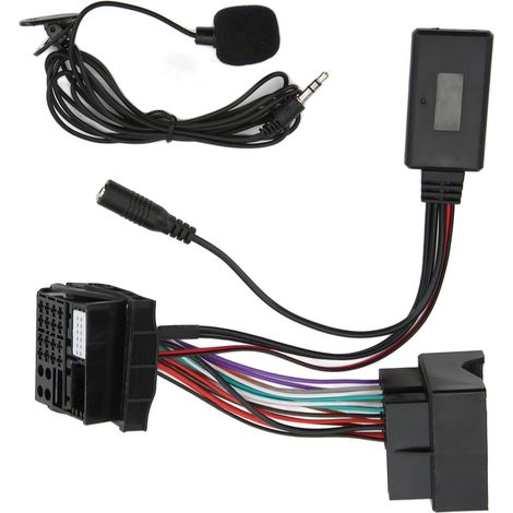 Ensemble microphone externe RD4 pour voiture, adaptateur de câble audio auxiliaire Bluetooth 5.0, remplacement pour Citroën C5, C6, C8, C2 et C3. (1/5)