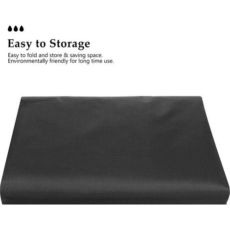 Cover of protection for table of ping-pong, fabric Oxford, waterproof, with cord of tightening, protection complete against the dust, for patio interior or exterior (1/5)