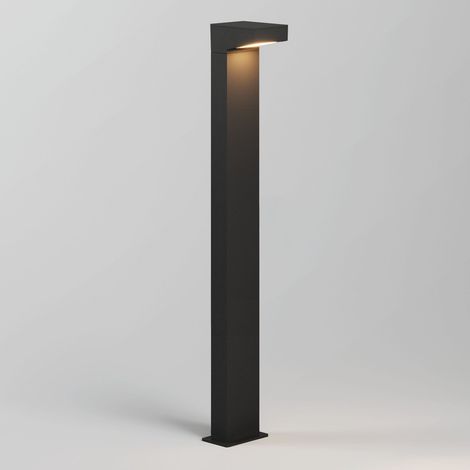 Forward Paletto Luminoso LED 90 cm Asimmetrico 13W 3000K Nero: Soluzione d'illuminazione per esterni dal design minimale e alta efficienza energetica