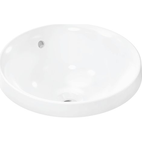 hansgrohe Xuniva S lavabo encastré, avec trop-plein, sans trou (1/4)