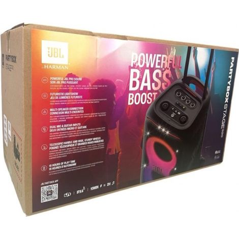 JBL PartyBox Stage 320 Akku-Lautsprecher Bluetooth Stereo 240W schwarz"-"181985333