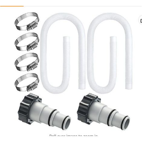 Kit de remplacement pour tuyau de filtre de piscine-AquaForge (1/4)