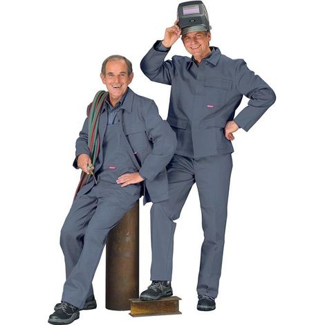 Veste de protection pour soudeur taille 50 gris 1 pièce (1/3)