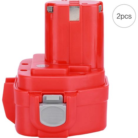 2 piles 12V 3000mAh Ni-MH rechargeables de remplacement pour outils électriques Makita 1220, 1200, PA12 (1/5)