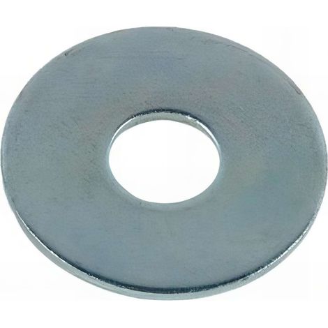 Rondelle plate extra large M6 mm LL Zinguée - Boite de 200 pcs - Fixtout 44000602B