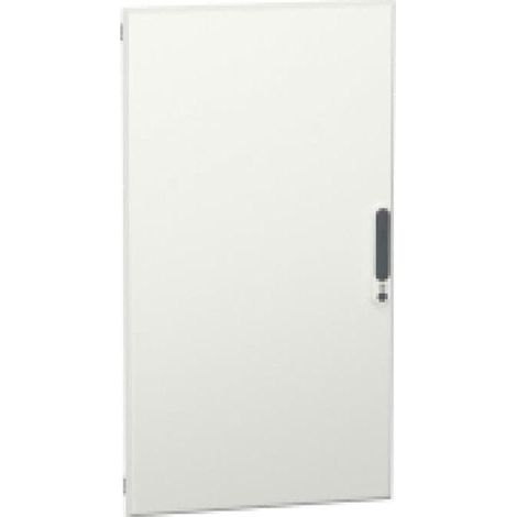 Schneider Electric Porta elettrica sicura in acciaio bianco