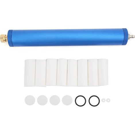 Ymiko Séparateur d'eau D'huile 30Mpa, Pompe à Filtre à Air PCP équipement de Filtration Triple à Double Ségrégation Haute Pression pour Pompe à Air Haute Pression 30MPa. (1/5)