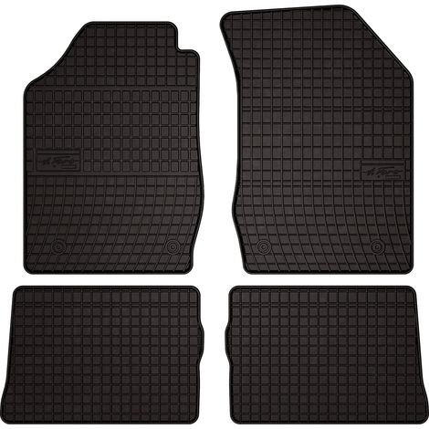Tappetini in gomma per auto per: Renault Clio II hatchback (1998-2005) - neri, su misura