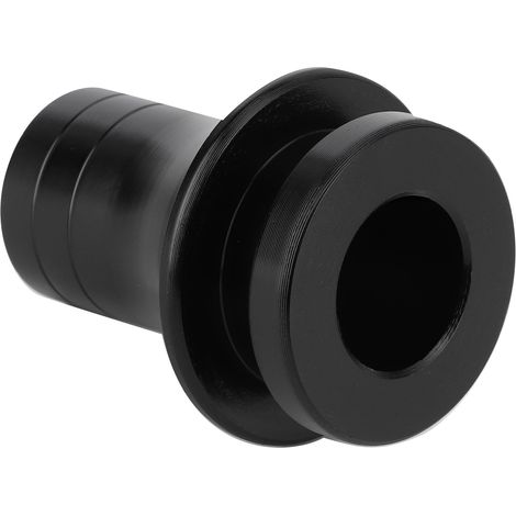 Adaptateur de soufflet de pommeau de levier de vitesses M12x1,25 en alliage d'aluminium pour véhicules à transmission manuelle, noir (1/5)