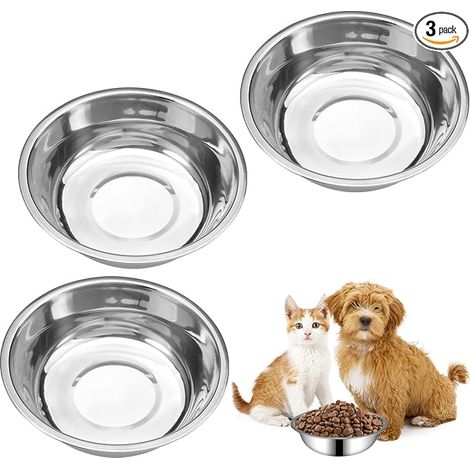 Stainless Steel Cat Dog Bowls