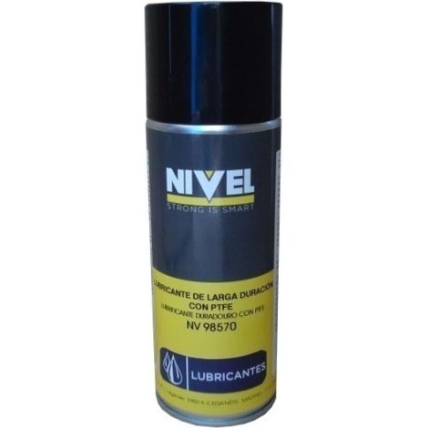 Aceite Lubricante Larga Duracion Ptfe Spray Nivel 400 Ml