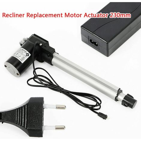 6000N 230mm Linear Actuator Linearmotor Antrieb Liegestuhl Elektrischer Linearantrieb Hubmotor Linearaktuator Motor DC 24V für Sessel Ersatzmotor (1/5)