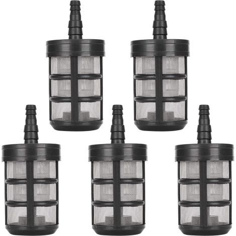5 PCS DBAILY Stainless Steel Garden Hose Filter, Water Suction Pump, Double Layer Encryption Filter (1/5)