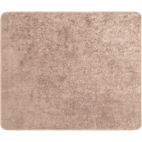 Maison Exclusive - Runner Tappeto MARSA Sabbia 80 x 100 cm Poliestere e PVC (1/5)