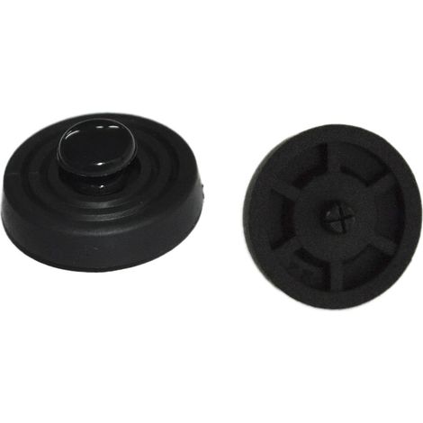 Pied en caoutchouc RS PRO Ø 21mm ( Prix pour Sachet de 40 )