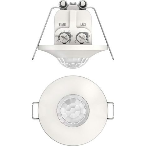 Theben thePiccola S360-100 DE WH Passiv-Infrarot-Bewegungsmelder, Deckenmontage