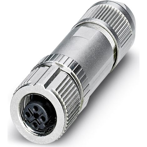 Phoenix Contact 1553611 Sensor-/Aktor-Datensteckverbinder M12 Buchse, gerade Polzahl Sensoren: 4 1